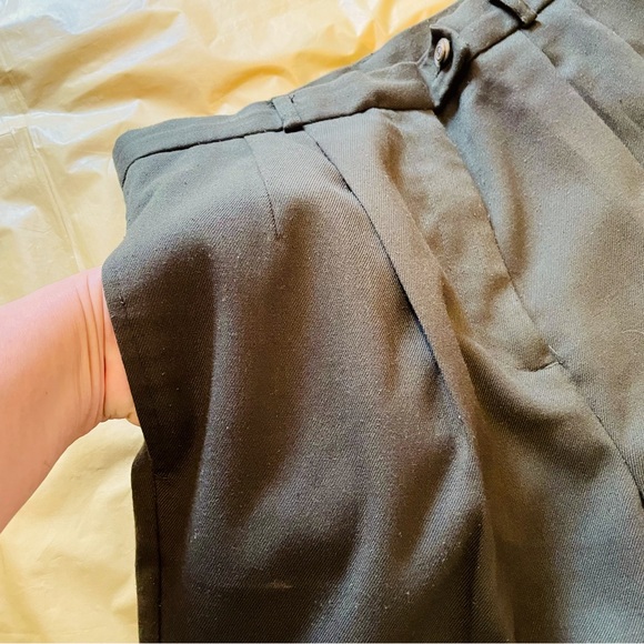 JACLYN SMITH CLASSIC PANTS DARK OLIVE SIZE 10 - Picture 4 of 4